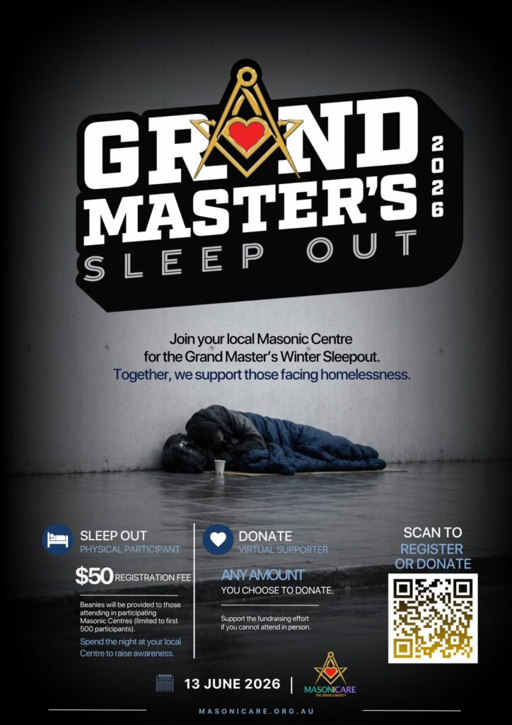 Grand Masters Sleepout 2026 Registration