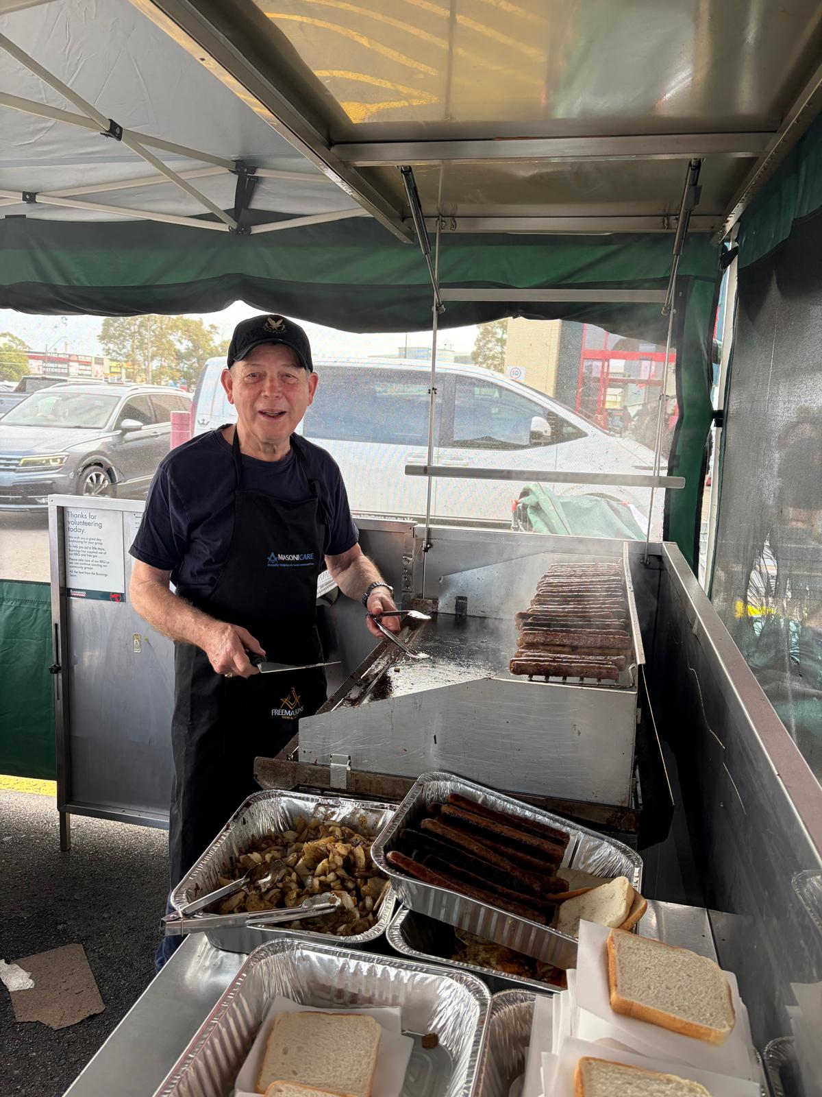 Lodge Kingsford Smith 1028 Bunnings BBQ Assistant GM